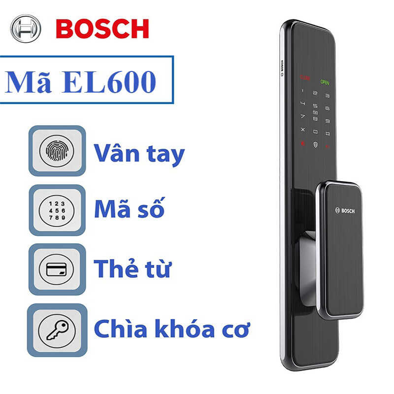 tính năng mở khóa bosch el600