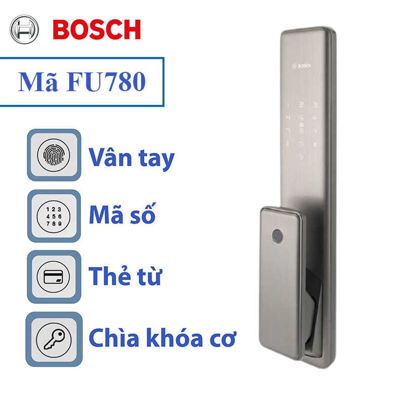 Chức năng Khóa điện tử bosch FU780