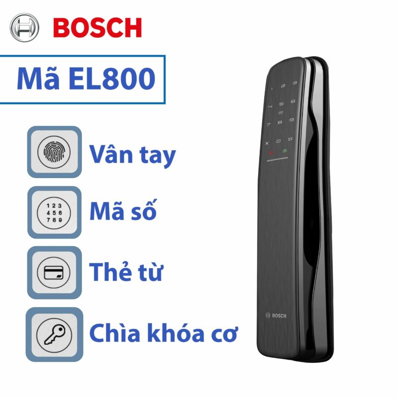 Khóa Điện Tử Bosch EL800 1 Khóa điện tử Bosch EL800