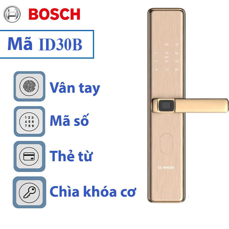 Khóa Điện Tử Bosch ID30B 1 chức năng khóa điện tử bosch id30b